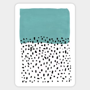 Color Block Dots Sticker